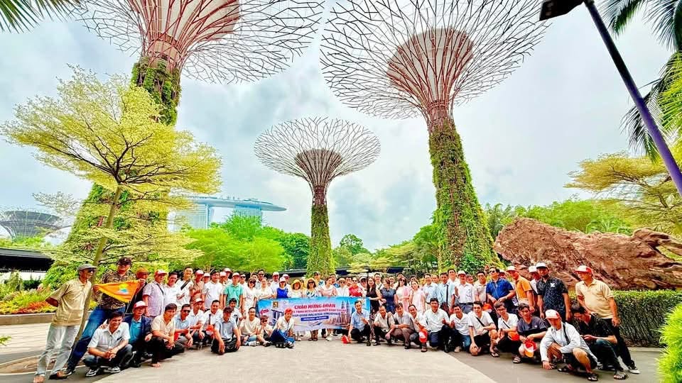 Đoàn Công ty TNHH MTV Lâm nghiệp Bình Thuận tại Gardens by the Bay, Singapore